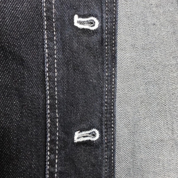 Tahari blue denim jacket Medium long sleeves NWT - Picture 13 of 14